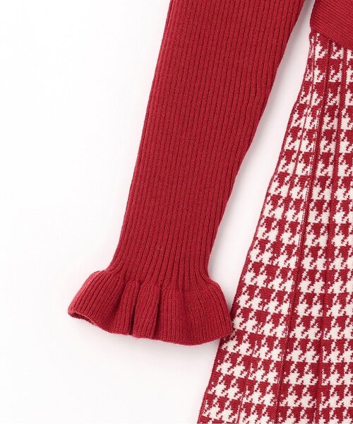 Kate Spade ニットワンピース セール】千鳥柄ニットワンピース（ワンピース）｜kate spade new york