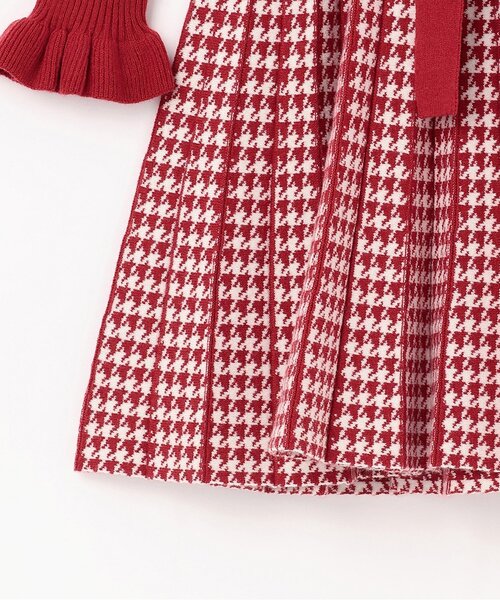 千鳥柄ニットワンピース（ワンピース）｜kate spade new york kids