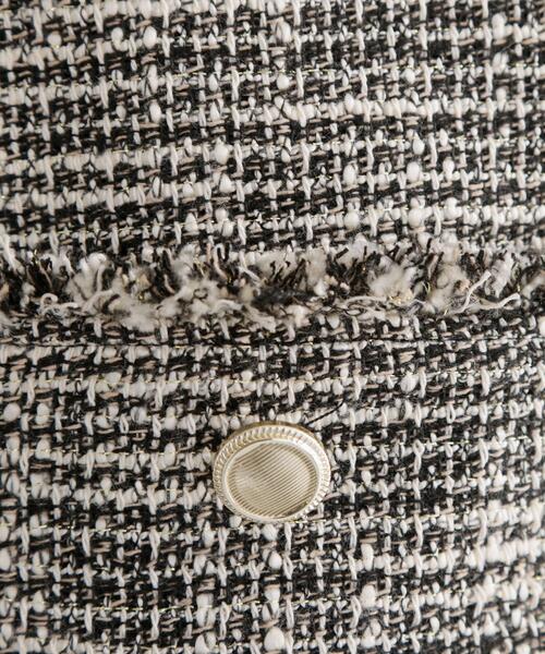 THE SHOP TK （ザ ショップ ティーケー ）の「【フォーマルにもカジュアルにも】ツイードジレ（ベスト・レディース・アイボリー/ネイビー/ブラック系3・12/13）」の17枚目の写真