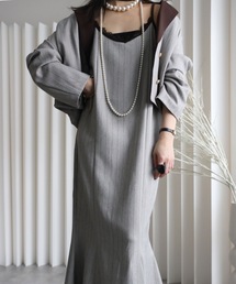 YENNA（イェンナ）の「【ストライプマーメイドワンピース】卒業式/入学式/オケージョンワンピース（ワンピース）」