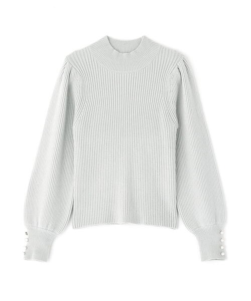 PROPORTION BODY DRESSING（プロポーションボディドレッシング）の「ハイネックボリュームスリーブニット / 1216170008（ニット/セーター・レディース・イエロー/ライトグリーン/ホワイト系その他・MEDIUM/SMALL）」の12枚目の写真