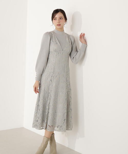 PROPORTION BODY DRESSING（プロポーションボディドレッシング）の「ハイネックボリュームスリーブニット / 1216170008（ニット/セーター・レディース・イエロー/ライトグリーン/ホワイト系その他・MEDIUM/SMALL）」の20枚目の写真