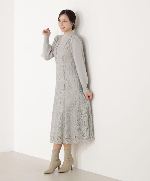 PROPORTION BODY DRESSING（プロポーションボディドレッシング）の「ハイネックボリュームスリーブニット / 1216170008（ニット/セーター・レディース・イエロー/ライトグリーン/ホワイト系その他・MEDIUM/SMALL）」の22枚目の写真