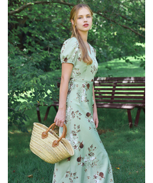LANGNLU（ラングアンドルー）の「ROSIE Dress (Rosie)_LIGHT GREEN（ワンピース）」