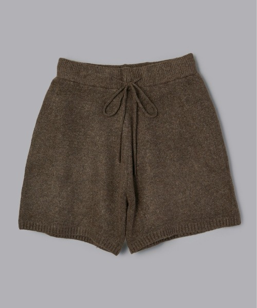 Olu.（オルドット）の「メランジニットショートパンツ[セットアップ可能]（その他パンツ・レディース・チャコールグレー/ブラウン・FREE）」の15枚目の写真