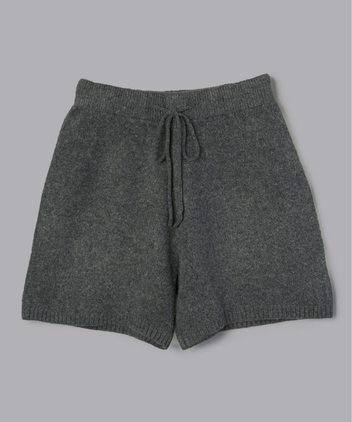 Olu.（オルドット）の「メランジニットショートパンツ[セットアップ可能]（その他パンツ・レディース・チャコールグレー/ブラウン・FREE）」の22枚目の写真