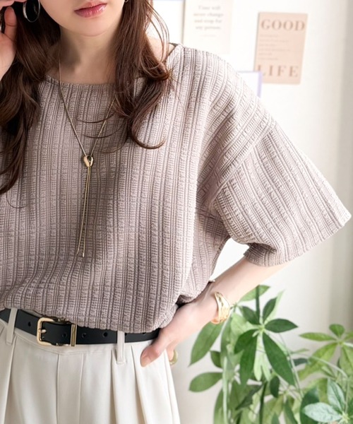 UND 2WAY CUT LACE FRILL TOP（Tシャツ/カットソー）｜Ameri（アメリ