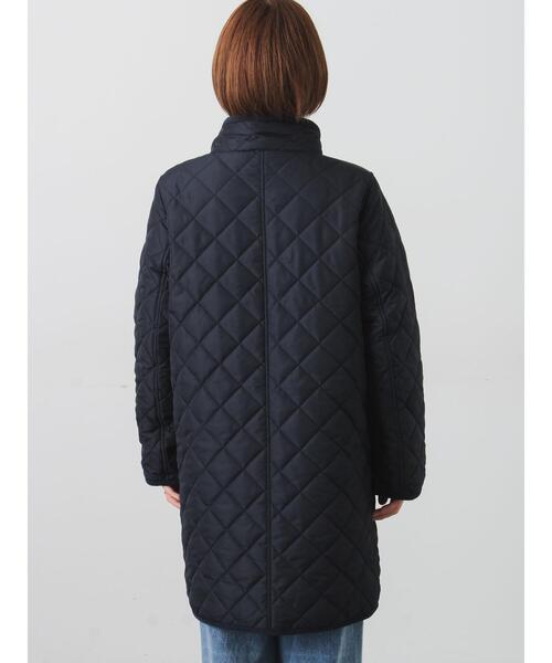 Lugnoncure（ルノンキュール）の「撥水フード取り外しスナップボタンキルトコート（その他アウター・レディース・ブラック/ネイビー・F）」の11枚目の写真