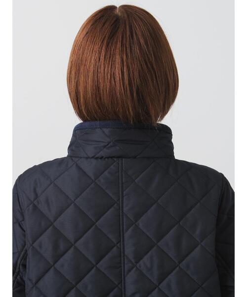 Lugnoncure（ルノンキュール）の「撥水フード取り外しスナップボタンキルトコート（その他アウター・レディース・ブラック/ネイビー・F）」の22枚目の写真