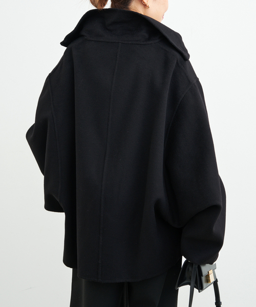 Deuxieme Classe（ドゥーズィエムクラス）の「【CINOH/チノ 】PUFFER COAT（その他アウター・レディース・チャコールグレー/ブラック・FREE）」の3枚目の写真