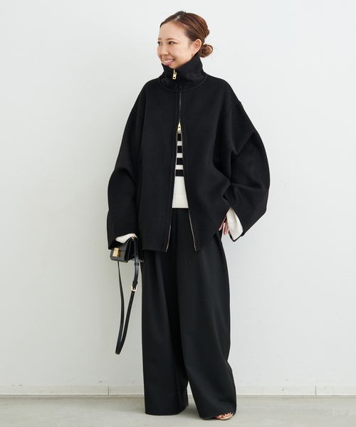 Deuxieme Classe（ドゥーズィエムクラス）の「【CINOH/チノ 】PUFFER COAT（その他アウター・レディース・チャコールグレー/ブラック・FREE）」の5枚目の写真