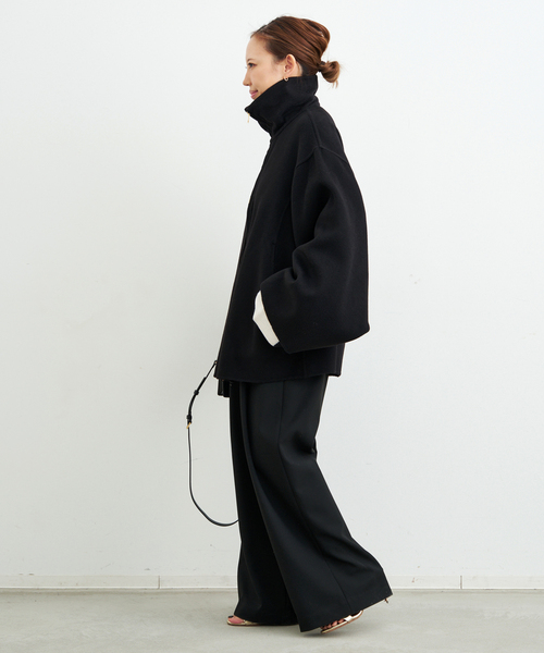 Deuxieme Classe（ドゥーズィエムクラス）の「【CINOH/チノ 】PUFFER COAT（その他アウター・レディース・チャコールグレー/ブラック・FREE）」の6枚目の写真