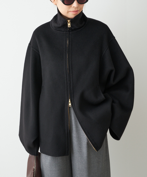 Deuxieme Classe（ドゥーズィエムクラス）の「【CINOH/チノ 】PUFFER COAT（その他アウター・レディース・チャコールグレー/ブラック・FREE）」の9枚目の写真