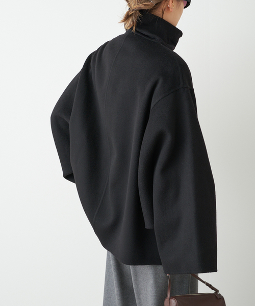 Deuxieme Classe（ドゥーズィエムクラス）の「【CINOH/チノ 】PUFFER COAT（その他アウター・レディース・チャコールグレー/ブラック・FREE）」の11枚目の写真