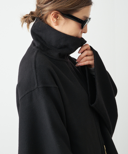 Deuxieme Classe（ドゥーズィエムクラス）の「【CINOH/チノ 】PUFFER COAT（その他アウター・レディース・チャコールグレー/ブラック・FREE）」の12枚目の写真