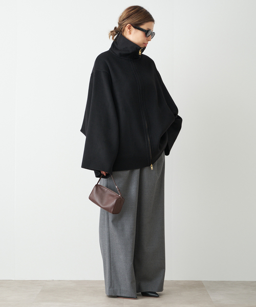 Deuxieme Classe（ドゥーズィエムクラス）の「【CINOH/チノ 】PUFFER COAT（その他アウター・レディース・チャコールグレー/ブラック・FREE）」の15枚目の写真