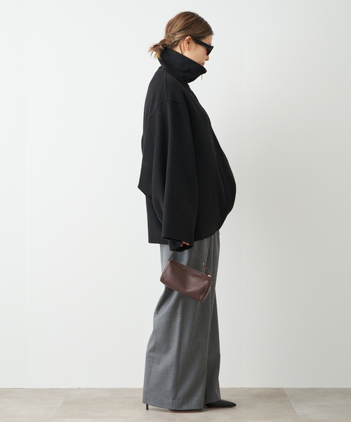 Deuxieme Classe（ドゥーズィエムクラス）の「【CINOH/チノ 】PUFFER COAT（その他アウター・レディース・チャコールグレー/ブラック・FREE）」の16枚目の写真