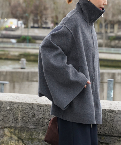 Deuxieme Classe（ドゥーズィエムクラス）の「【CINOH/チノ 】PUFFER COAT（その他アウター・レディース・チャコールグレー/ブラック・FREE）」の20枚目の写真