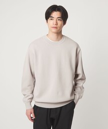 green label relaxing | コットン シルク ミラノリブ クルーネック ニット(ニット/セーター)