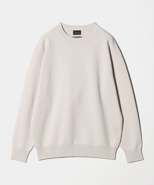 green label relaxing（グリーンレーベルリラクシング）の「コットン シルク ミラノリブ クルーネック ニット（ニット/セーター・メンズ・ライトピンク/ダークグレー/ライトグレー・S/L/M/XL）」の12枚目の写真