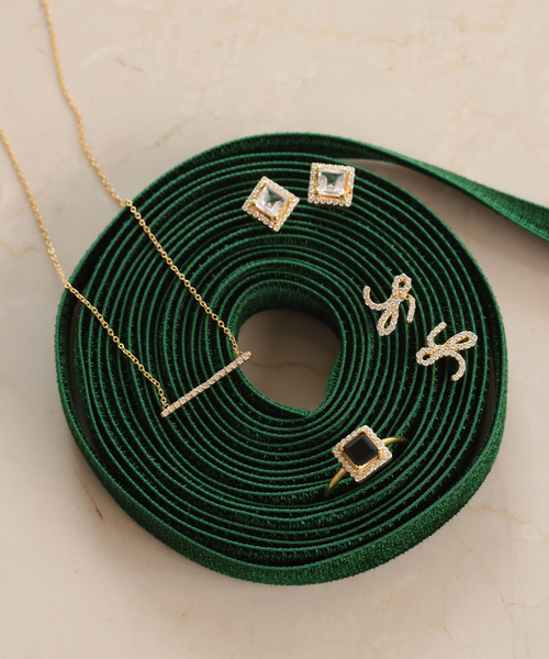 WEB限定/追加》ODUL SLOBE別注 スクエアカットリング（リング）｜odul