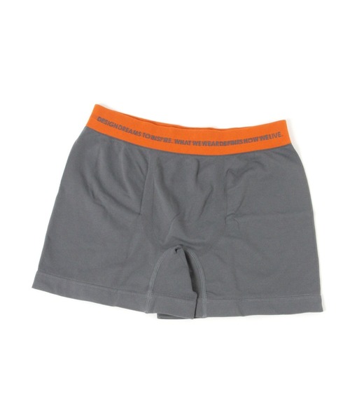 GLOBAL WORK（グローバルワーク）の「らくごこち伸びるボクサー/634378（ボクサーパンツ・メンズ・ネイビー/オレンジ/ライトグレー/ライトグリーン/ライトブルー/ブラック/グレー/チャコールグレー・FREE）」の3枚目の写真