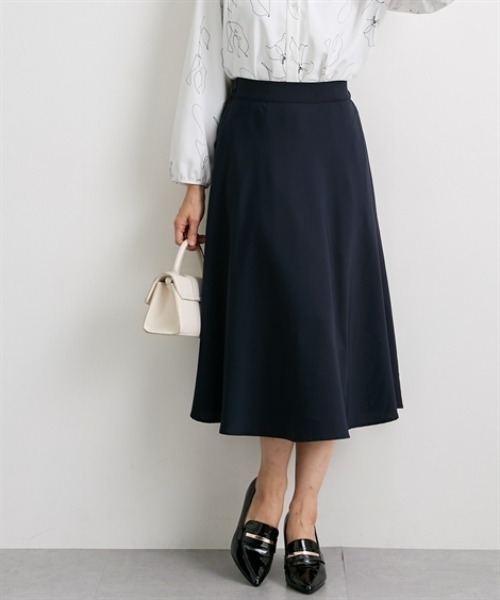 7days Life Styling(セブンデイズライフスタイリング)の「しわになりにくいストレッチフレアスカート(スカート・レディース・ブラック/モカ/ネイビー・M/S/3L/LL/L)」の11枚目の写真