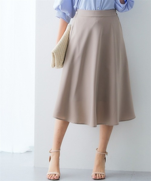 7days Life Styling(セブンデイズライフスタイリング)の「しわになりにくいストレッチフレアスカート(スカート・レディース・ブラック/モカ/ネイビー・M/S/3L/LL/L)」の22枚目の写真
