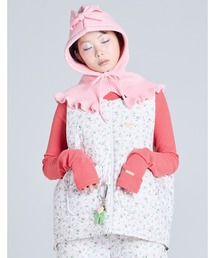 B.I.D.（ビーアイディー）の「《Little Sunny Bite》floral quilting vest（ベスト）」