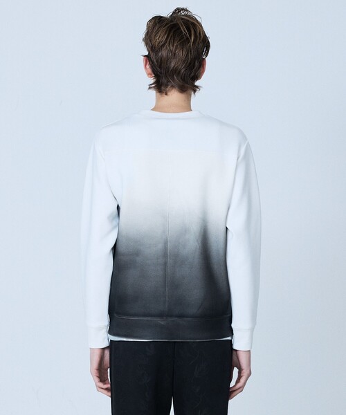 5351 POUR LES HOMMES（ゴーサンゴーイチプールオム）の「【ライダース】長袖 スウェットTシャツ（Tシャツ/カットソー・メンズ・ホワイト/ブラック・44/46/48/50）」の6枚目の写真