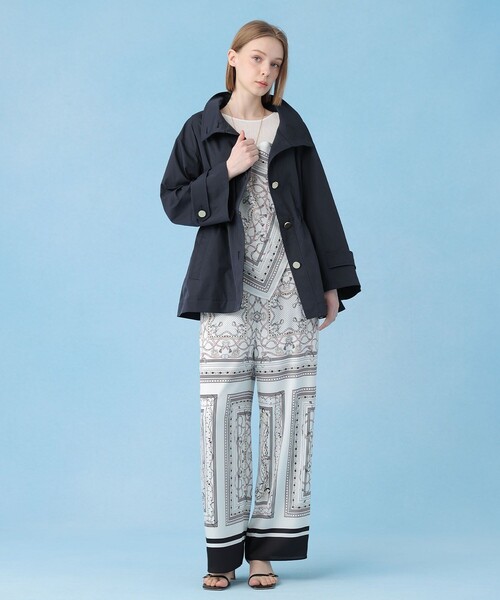 ANAYI（アナイ）の「【セットアップ対応商品】スカーフプリントキャミソール（その他トップス・レディース・オフホワイト/ネイビー/ベージュ・38）」の15枚目の写真