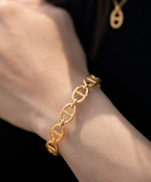 IRIEBEACH（アイリービーチ）の「anchor chain bangle/【ハワイアンジュエリー】【サージカルステンレス】【金属アレルギー対応】【IRIEBEACH / アイリービーチ】つけっぱなしOK（ブレスレット）」