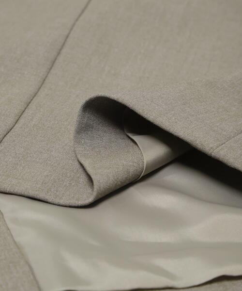 KBF（ケイビーエフ）の「ノーカラーデザインジャケット（ノーカラージャケット・レディース・グレー系その他/ブラウン系その他・ONE）」の19枚目の写真