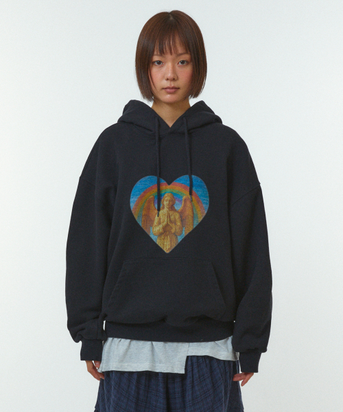 ANGEL HOODIE [BLACK] — худи Angel, чёрное