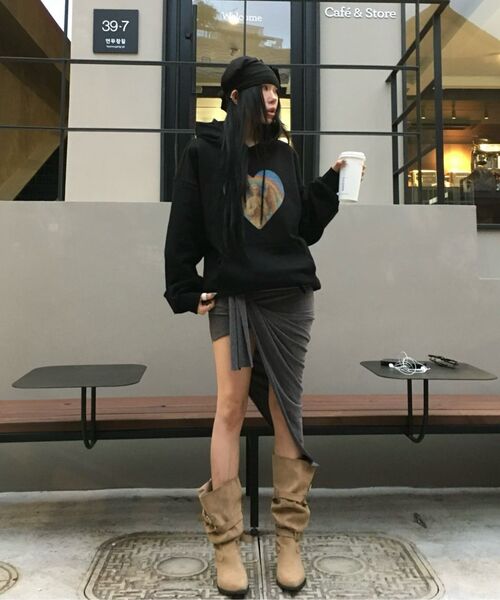 Retriever Club（レトリーバークラブ）の「ANGEL HOODIE [BLACK]（パーカー・レディース・その他・S/L）」の11枚目の写真