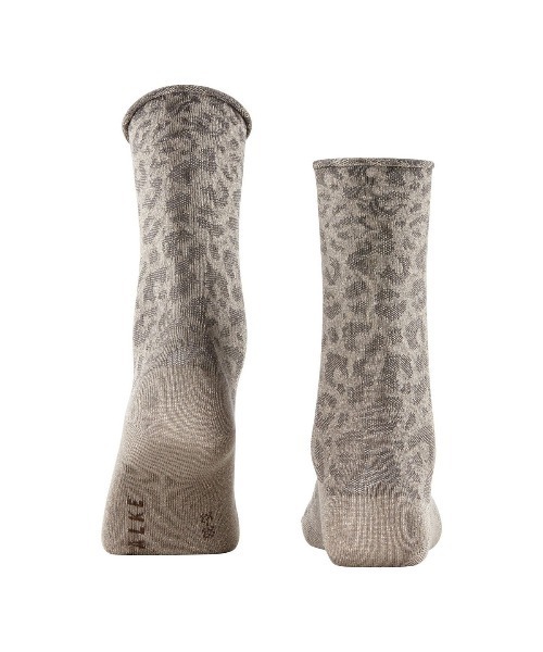 Kinetics(キネティクス)の「FALKE #47201 Shiny Socks Special Edition(ファルケ #47201 シャイニー ソックス スペシャル エディション)(ソックス/靴下・レディース・グレー系/ブラック・23cm)」の3枚目の写真