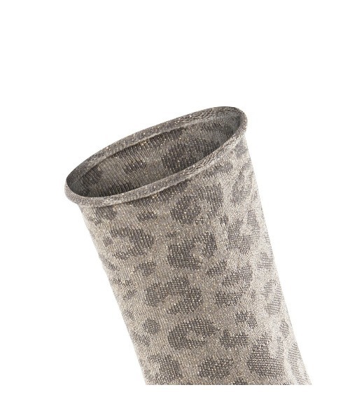 Kinetics(キネティクス)の「FALKE #47201 Shiny Socks Special Edition(ファルケ #47201 シャイニー ソックス スペシャル エディション)(ソックス/靴下・レディース・グレー系/ブラック・23cm)」の5枚目の写真