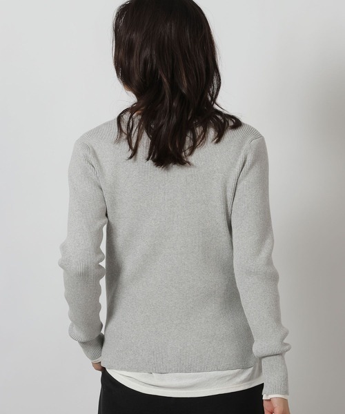 14ゲージヘンリーネックニットプルオーバー / 639733（ニット/セーター