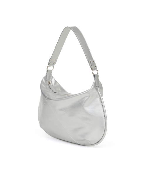 YEOMIMの「half moon bag (silver)（ショルダーバッグ・レディース・シルバー・FREE）」の2枚目の写真