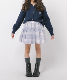 URBAN CHERRY | 【動くたびラメきらめく】ラメミックスプリーツスカート(インナーパンツ付き)(スカート)