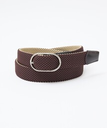 ABAHOUSE les essentiels（アバハウスレエッセンシャル アバハウス エッセンシャル）の「【ABAHOUSE　les essentiels】　　リバーシブルゴムメッシュベルト　フリーサイズ（ベルト）」