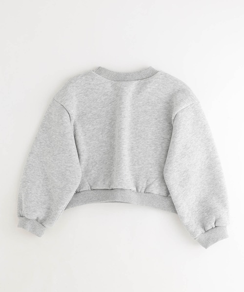 URBAN CHERRY（アーバンチェリー）の「サイドフリルデザインフレンチロゴ刺繍トレーナー（その他トップス・キッズ・グレー/ブラック・120cm/130cm/140cm/110cm）」の10枚目の写真