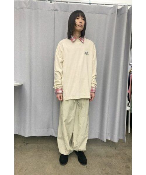 eastserviceshop（イーストサービスショップ）の「Basic Ballon Pants - G/Beige（その他パンツ・レディース・サンドベージュ・50/48）」の10枚目の写真