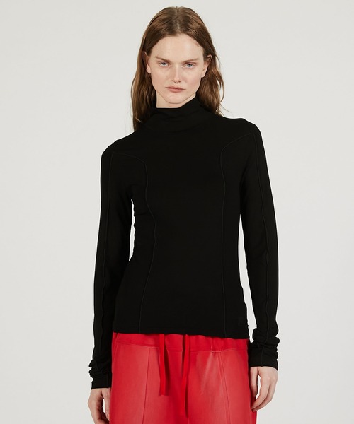 PRANK PROJECT（プランクプロジェクト）の「【2026Spring Pre-Order】ハイネックラインスキントップ / High-Neck Line Skin Top（その他トップス・レディース・ブラック/グレー/ホワイト・FREE）」の11枚目の写真