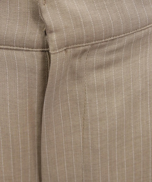 CLEAR BASIC（クリアベーシック）の「【低身長対応／サイズ展開あり】ストライプワイドパンツ(セット可)[オフィスカジュアル 着回し抜群 大人]≪新作≫（その他パンツ・レディース・チャコールグレー/ベージュ/ライトグレー・F/PF）」の17枚目の写真