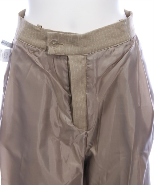 CLEAR BASIC（クリアベーシック）の「【低身長対応／サイズ展開あり】ストライプワイドパンツ(セット可)[オフィスカジュアル 着回し抜群 大人]≪新作≫（その他パンツ・レディース・チャコールグレー/ベージュ/ライトグレー・F/PF）」の20枚目の写真