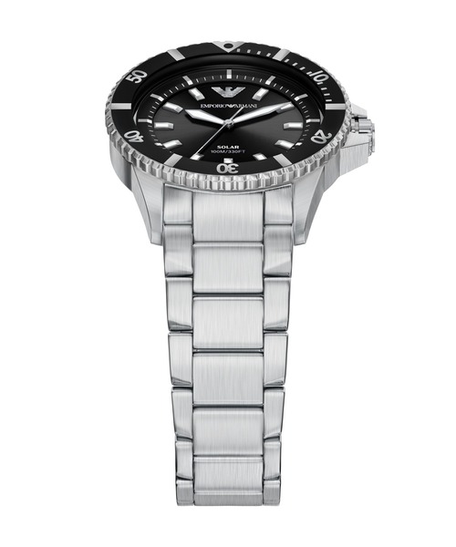 EMPORIO ARMANI(エンポリオアルマーニ)の「エンポリオ・アルマーニ 腕時計 メンズ アナログ ステンレス AR11787(アナログ腕時計・メンズ・シルバー・FREE)」の8枚目の写真