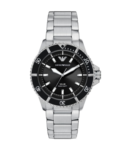 EMPORIO ARMANI(エンポリオアルマーニ)の「エンポリオ・アルマーニ 腕時計 メンズ アナログ ステンレス AR11787(アナログ腕時計・メンズ・シルバー・FREE)」の2枚目の写真