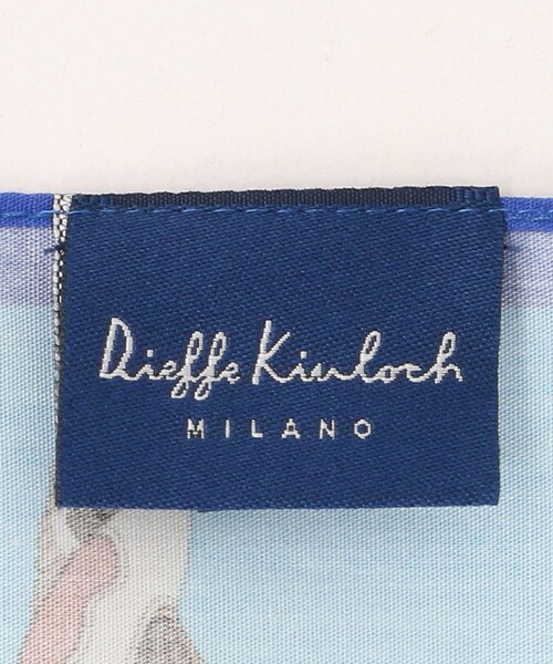 UNITED ARROWS(ユナイテッドアローズ)の「<Dieffe Kinloch>Flock of ducks ハンカチ(バンダナ/スカーフ・メンズ・オレンジ/ターコイズブルー系・FREE)」の10枚目の写真