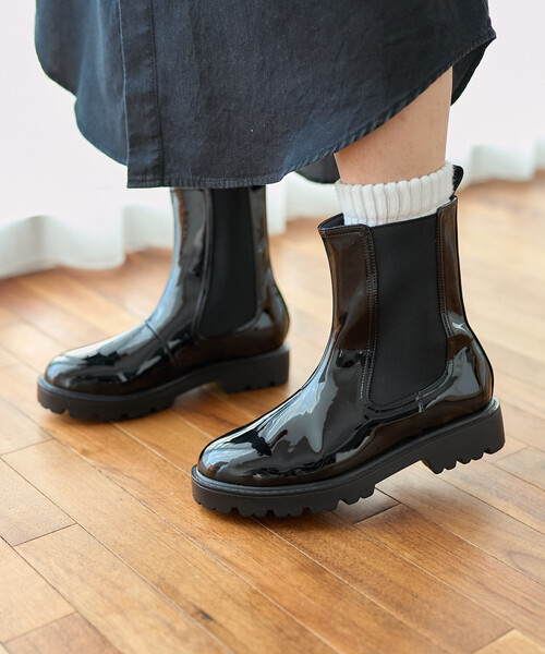 FREAK'S STORE(フリークスストア)の「晴雨兼用 サイドゴアブーツ/ミドルブーツ(ブーツ・レディース・ブラック/その他・35/39/38/37/36)」の5枚目の写真